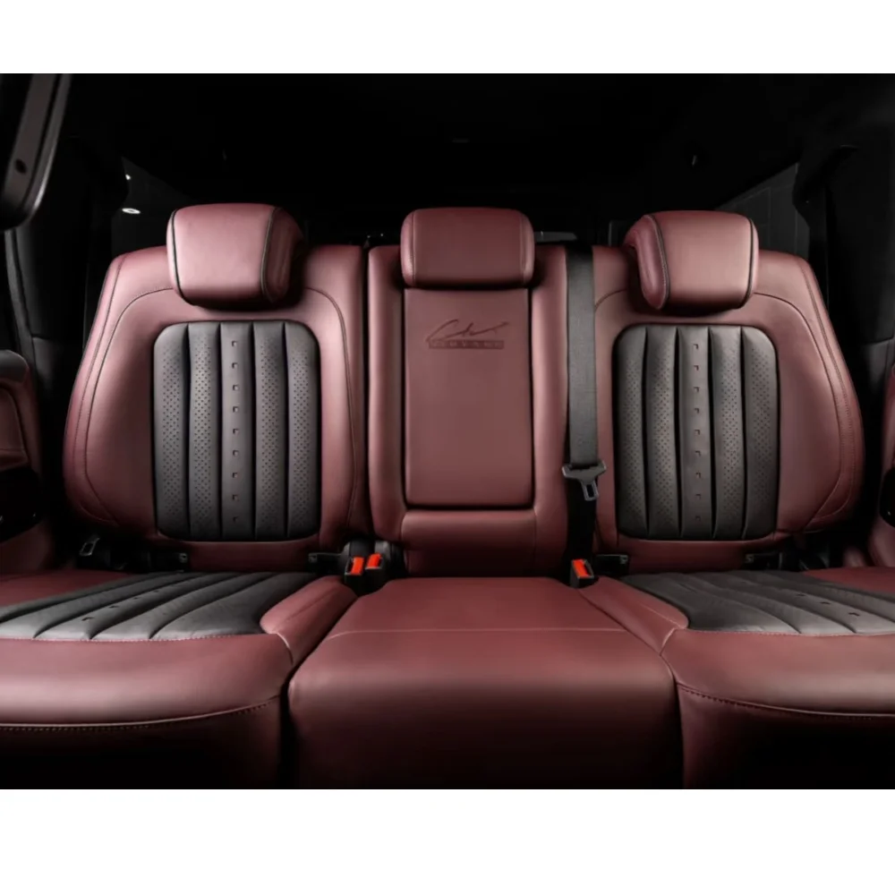 Custom Fit Premium Leather Seat Covers for Mercedes-Benz G-Class (G500/G63) Luxury Interior Upgrade