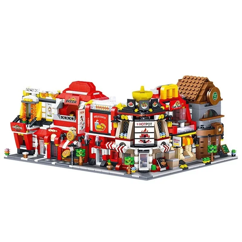 Street View Toys Micro Building Block 1688 Kids Creative Plastic Assembled Blocks & Model Building Toys