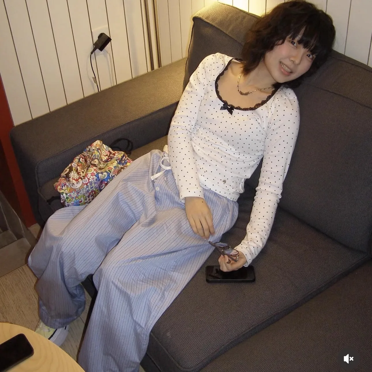 Confortable décontracté imprimé pur coton pantalons longs coréen Sle jambe droite pantalon Dstring taille élastique été nouveauté