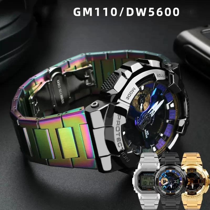 修正された金属時計バンドブレスレット男性のストラップカシオG-SHOCK