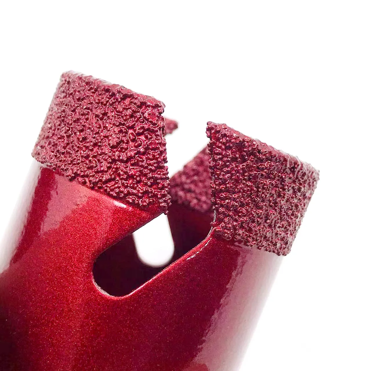 M14thread brazing dry drill bit brazing diamond core drill bit lightning tooth ceramic tile granite marble masonry drilling too