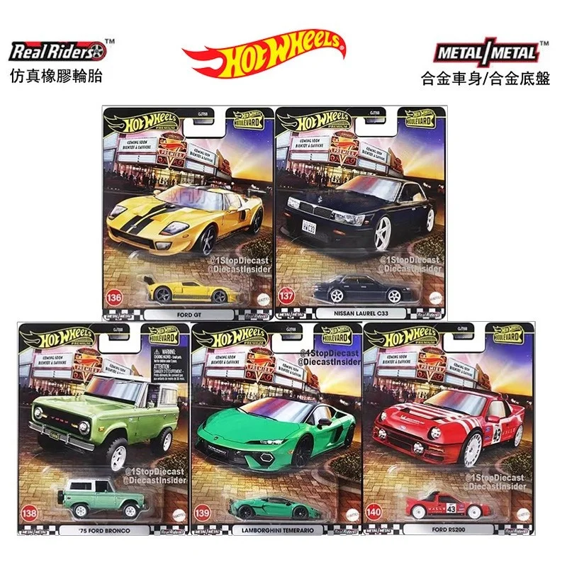 

Hot Wheels Premium Boulevard Ford GT Lambrgini Nissan No 2025 года выпуска. # 136 ~ 140 масштаб 1/34, миниатюрные модели автомобилей из сплава, отлитые под давлением, подарки