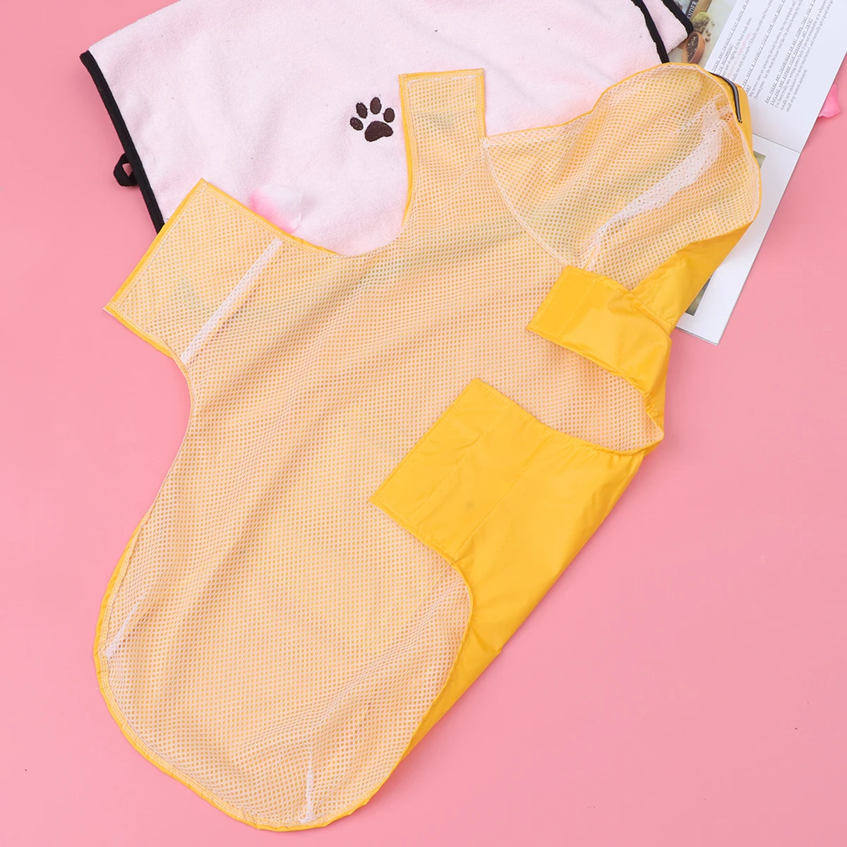 

Pet Raincoat Dog Jacket Poncho The Legging Hoodie for Large Dogs Walking Jackets