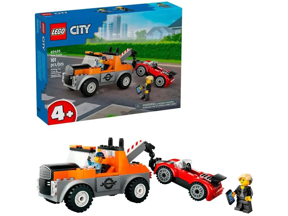 LEGO City Truck Trailer and Car Repair