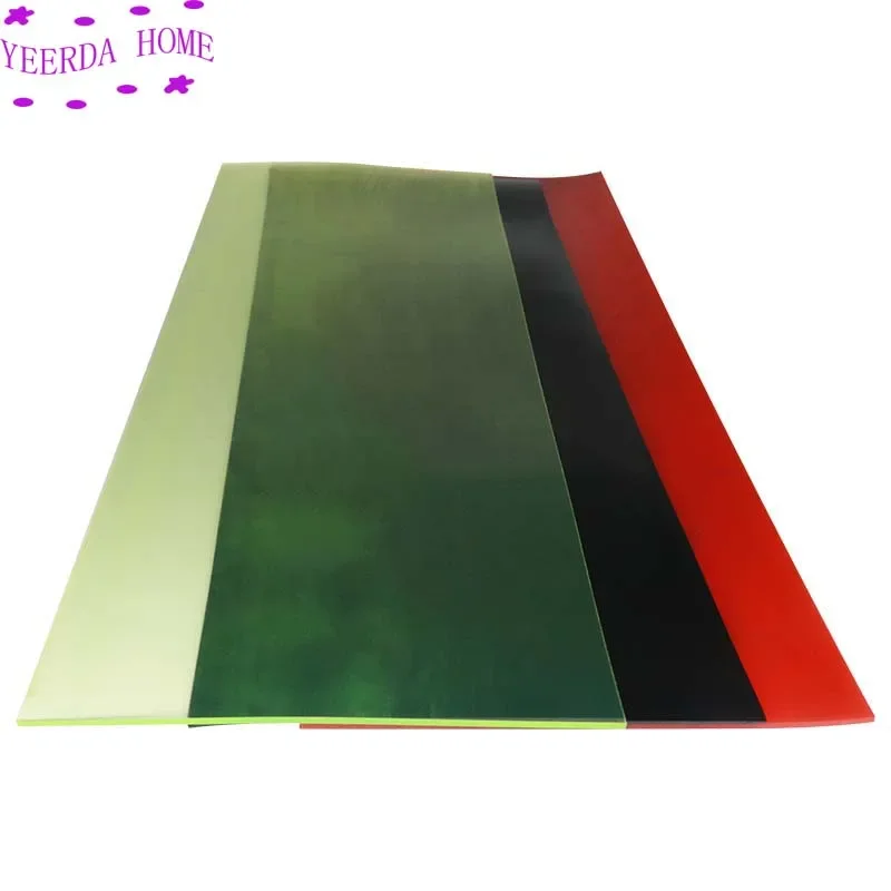 

3 Colors Polyurethane plate PU panel sheet Optimal force glue board Elastic rubber sheet Oil-resistant plate vibration damper