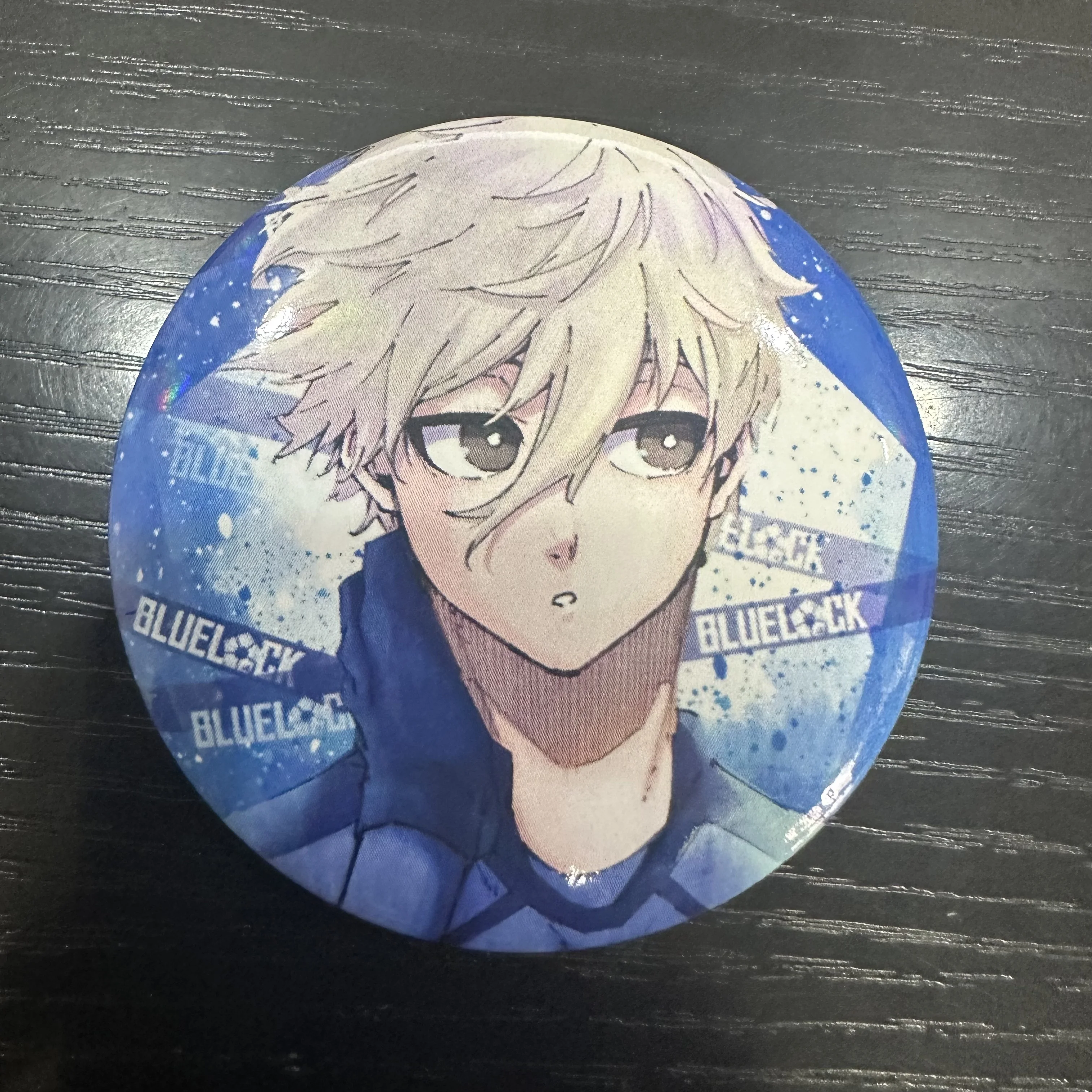 Anime BLUE LOCK Figure Itoshi Sae Rin Itoshi Mikage Reo Cosplay Cute Cartoon Metal Badge Kawaii Bag Pins Fans Xmas Gifts Brooch