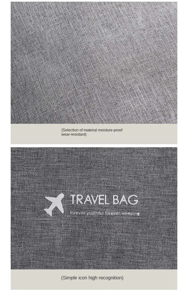 Wasserdichte Männer Kosmetische Lagerung Tasche Hohe Kapazität Nylon Reise Kulturbeutel Organizer Hängen Frauen Zipper Make-Up Waschen Beutel – Detail 8
