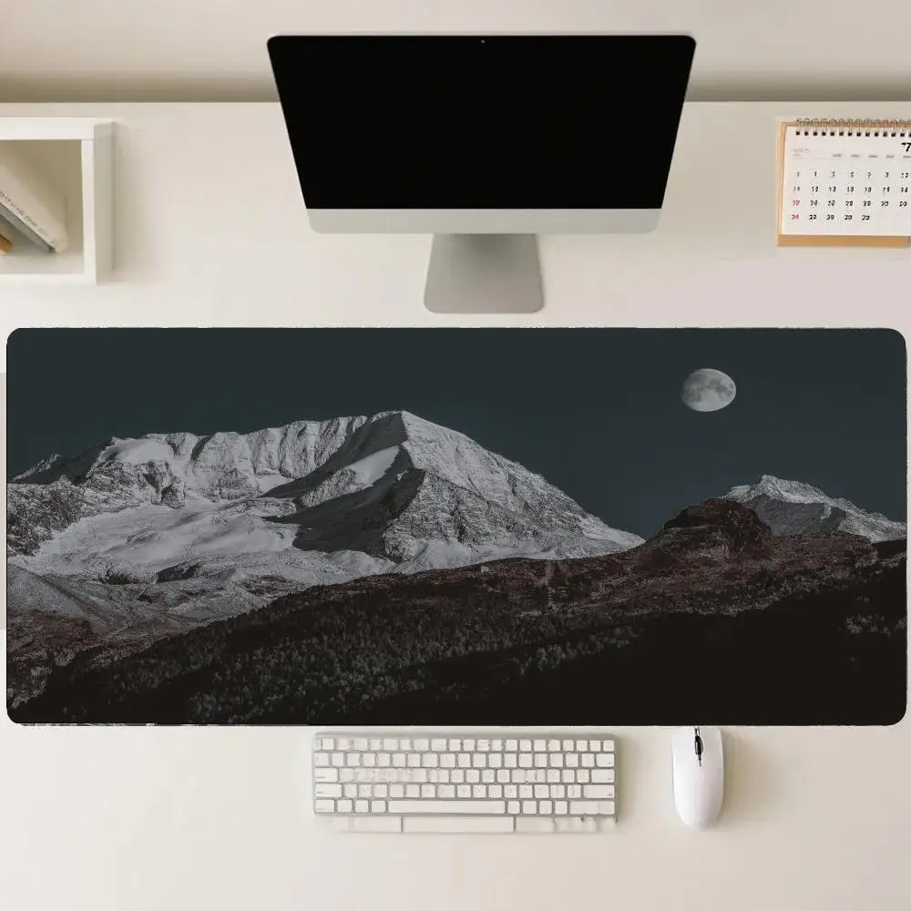 

Mountain Night Speed Mousepad Desk Accessories Mouse Carpet Xxl Mouse Pad Gaming Mouse Mat Desk Pads Desktop Decor Table Pad