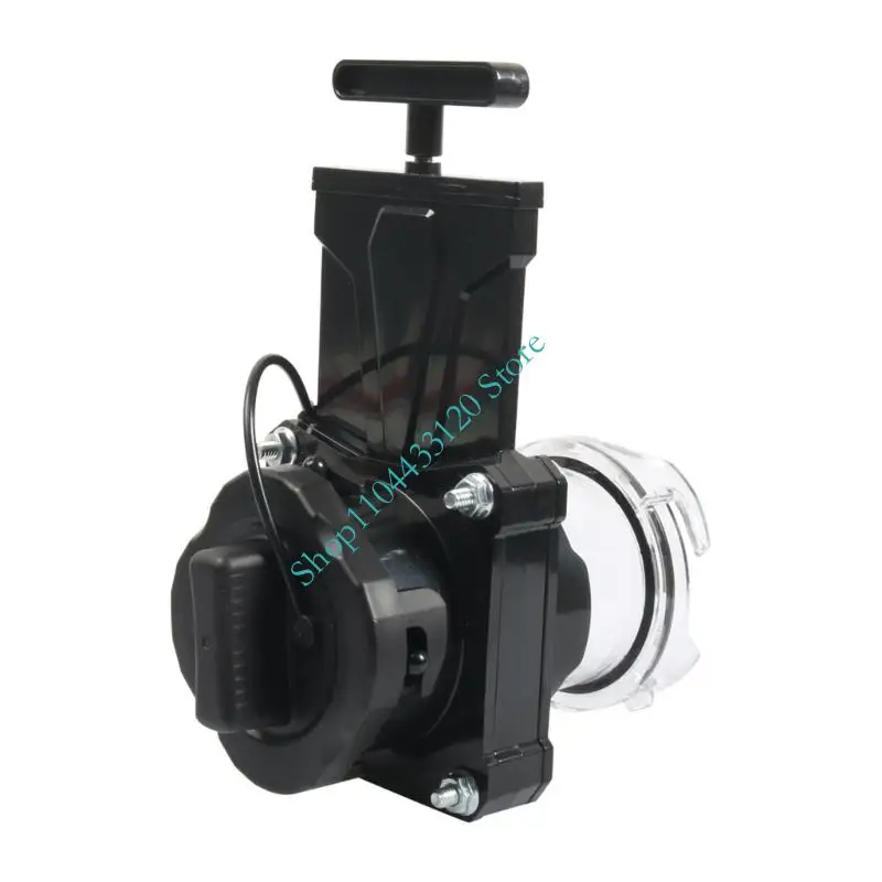 

Leakproof T Handle Rotating Motorhome Gray Water Drain Valves 3 Inch Standard Size With Anti Leak Mechanism for Trailer