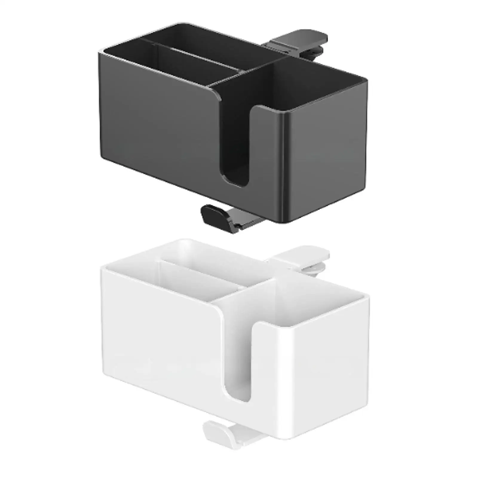 4 in 1 Desk Cup Holder Headphone Hanger Phone Pen Storage Box for NightStand Gaming Desk Coffee Mug Stationery Water Bottle
