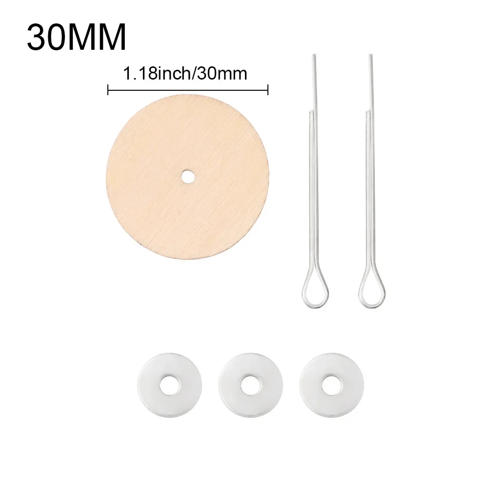 20/50Pcs 15/20/25/30/35/45mm Weiß Kunststoff DIY Puppe gelenke Teddybär Machen Handwerk Kinder Spielzeug Puppen Zubehör Für Kind Spielzeug