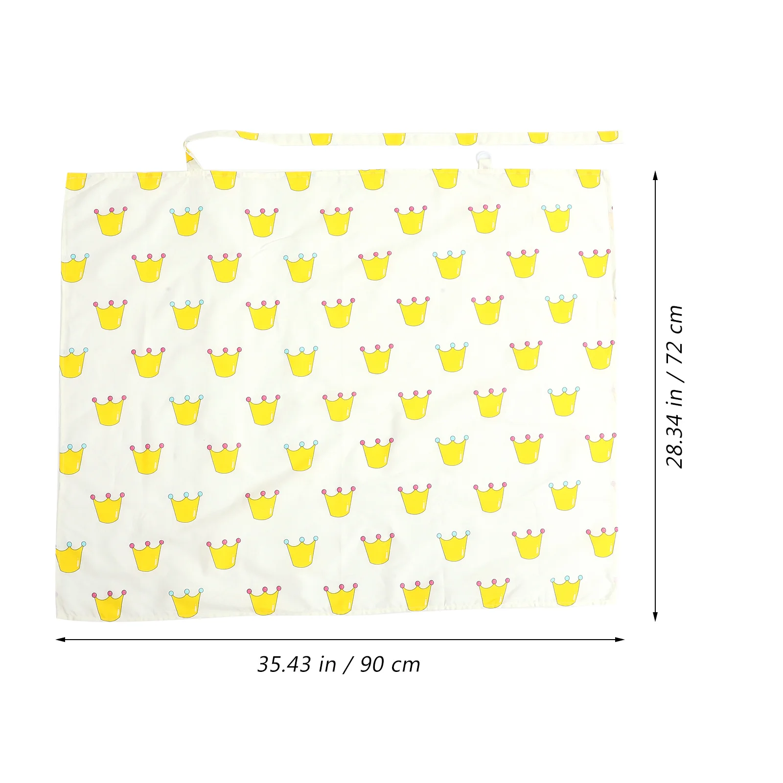 Cotton Striped Nursing Cover Breathable Breastfeeding Shawl for Outdoor Travel Walk Stroller Cover Nursing Scarf