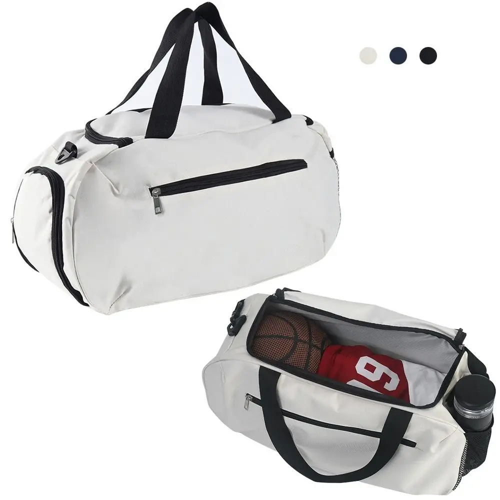 

Вместительная спортивная сумка с разделением на сухое и влажное отделения, водонепроницаемая дорожная сумка-дафл, легкая спортивная сумка для коротких поездок