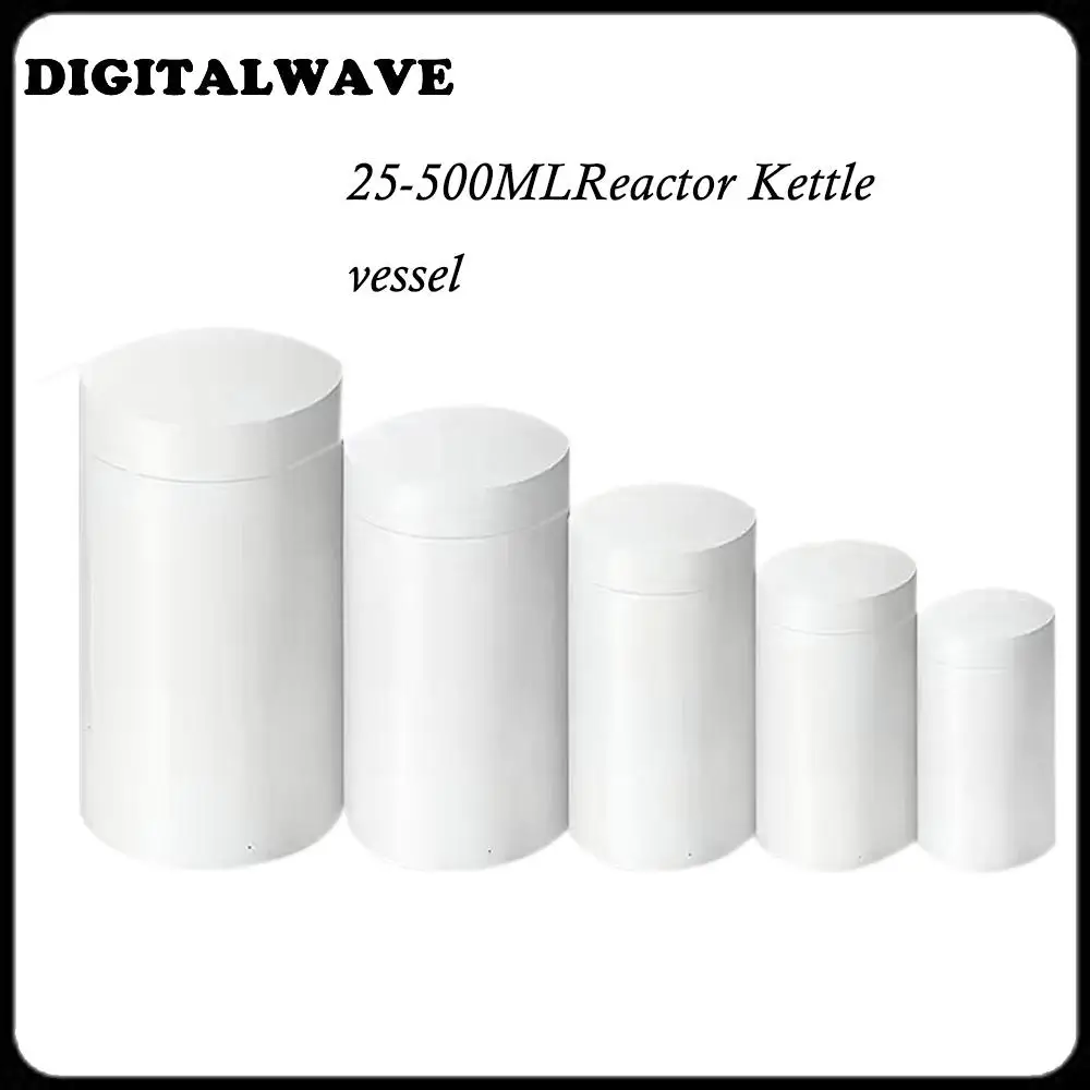 5ml 10ml 15ml 25ml 50ml 100ml 150ml 200ml 250ml 500ml PTFE Chamber In Hydrothermal Synthesis Autoclave Reactor Lined Vess