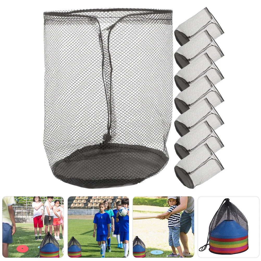 

8pcs Cone Outdoor Cone Bag Sports Storage Bag For Sports Fitness Supply Outdoor Carrier Lightweight Storage Pouch