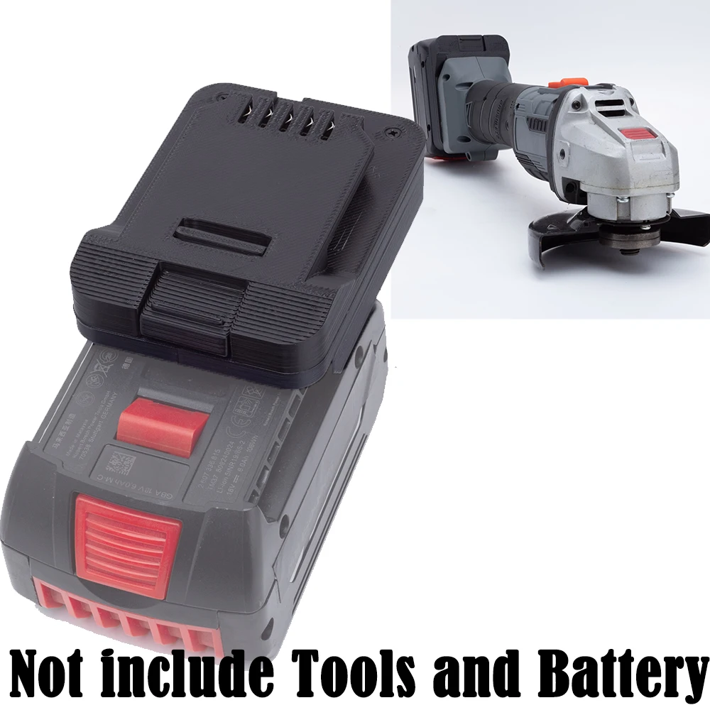 Adaptador para Bateria de Lítio Bosch 20v Power Drill Tool Acessórios para Ferramentas Ferramentas Não Incluídas e Bateria 18v