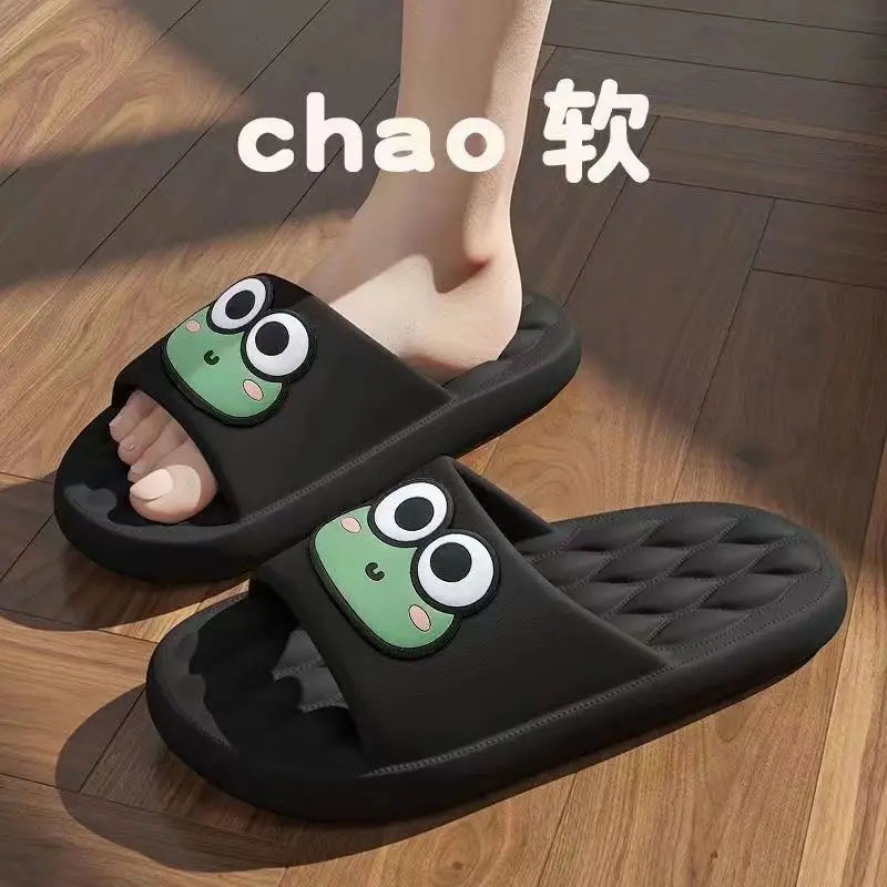 Xiaomi Summer Cool Slippers Men Women Eva Soft Bottom Indoor Home Slides Sandals Anti Slip Thick Soled Cool Home Slippers Slide