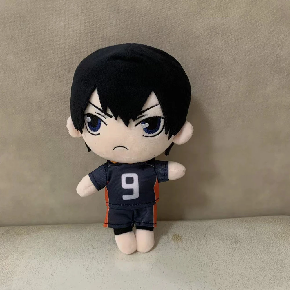 Haikyuu Volleyball Plush Doll Hinata Shoyo Tobio Kageyama Anime Cosplay Plushie Soft Stuffed Toy Cartoon Kids Gift