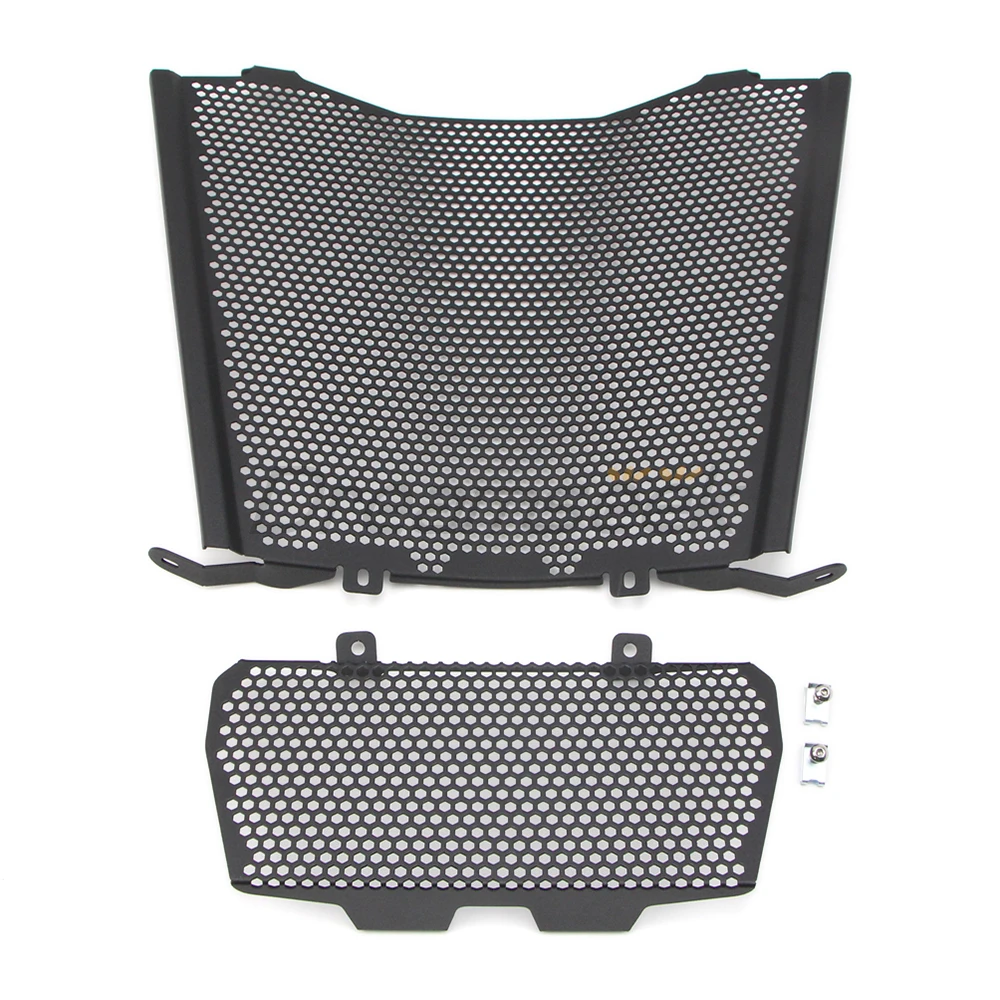 Radiator Guard Oil Cooler Cover for BMW S1000RR 2019 2020 2021 2022 2023 Motorcycle Black Radiator Protector Grille Mesh Shield