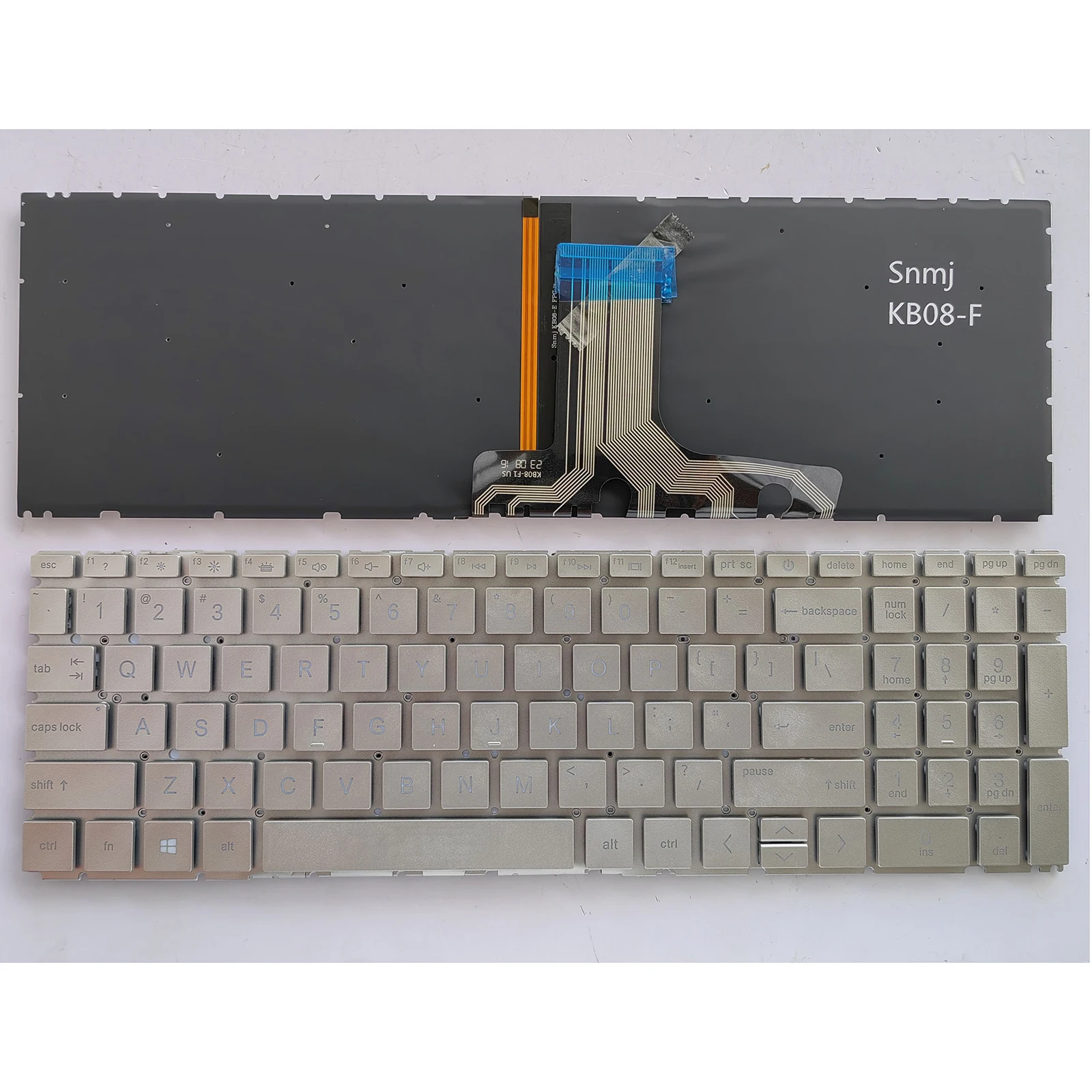 لوحة مفاتيح الكمبيوتر المحمول الأمريكية لـ Hp Pavilion 15-EH 15Z-EH 15-EG 15T-EG 15-ER M08912-001 M08918-001 TPN-Q246