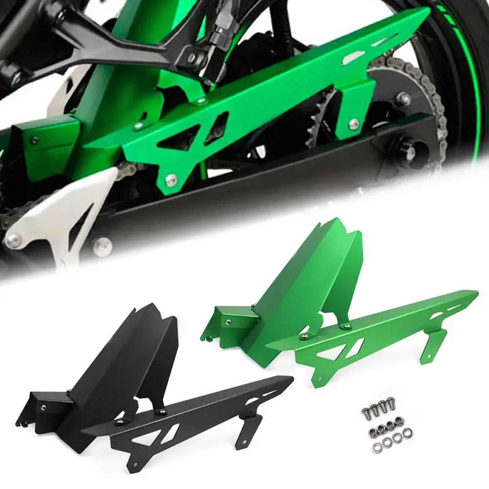 カワサキ-ninja400-z400-z-400-ninja-400-250-2018-2020-オートバイアクセサリーリアフェンダーマッドガードチェーンガードカバープロテクター
