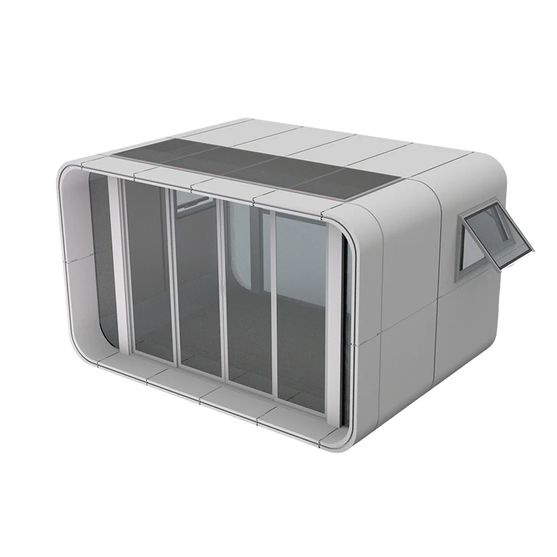 Prefab  Container Home Camping Pods with Bathroom Mobile Home