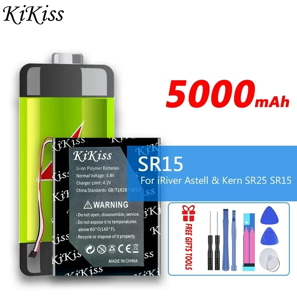 

5000mAh Portable Music Player Battery for iRiver Astell & Kern SR25 SR15 PL685065