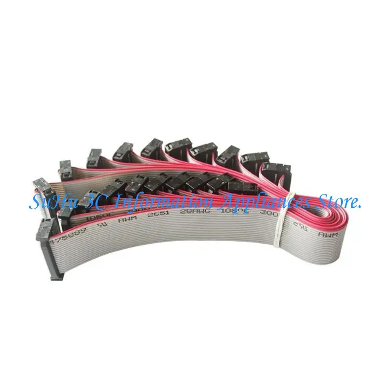 

J0MB AVR Microcontroller Download Cable 20P JTAG Interfaces Fast Speed Data Transfer