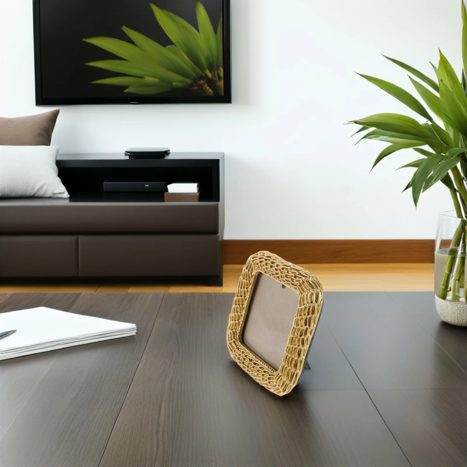 

Vintage Resin Picture Frame Ornate Decoration Wall Hanging Tabletop Display Golden Baroque Photo Frame Wedding Memorial