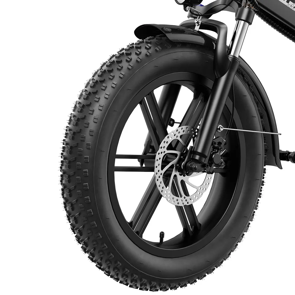 max 1800W Electric Bike for Adult 48V 18AH 28MPH 20" Fat Tire w/ Free Shipping image 5