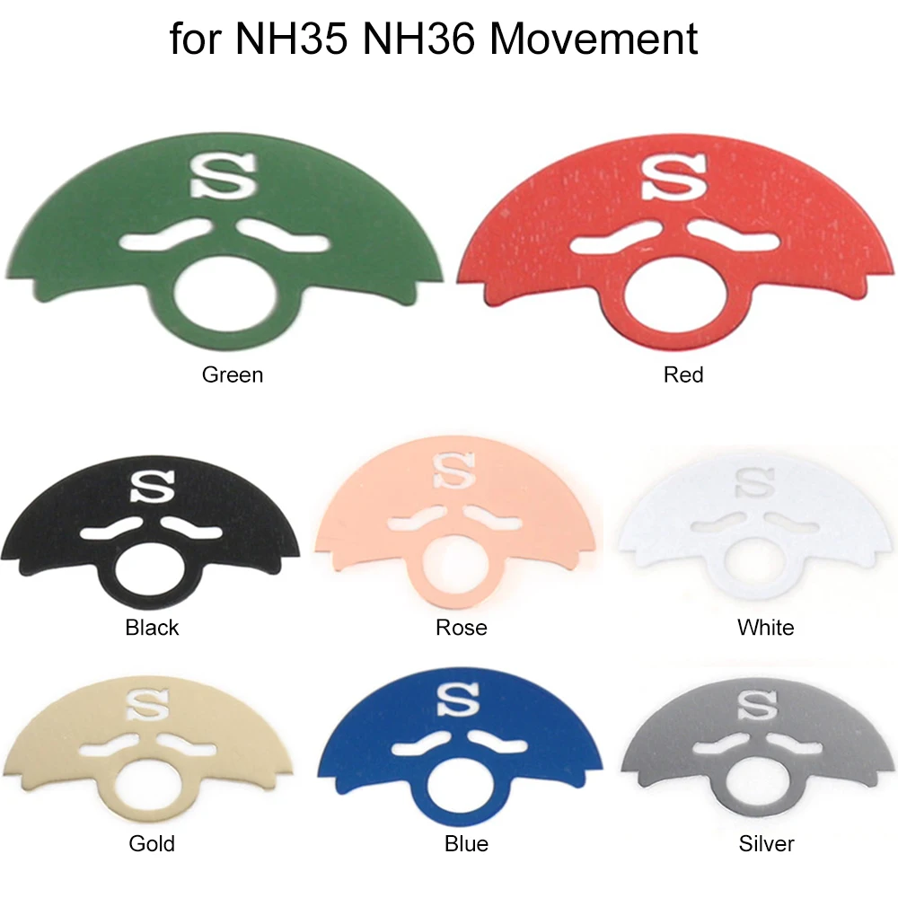 Automatic Hammer Sheet Patch for NH35 NH36 Movement Oscillating Weight Rotor Watch Modification Parts