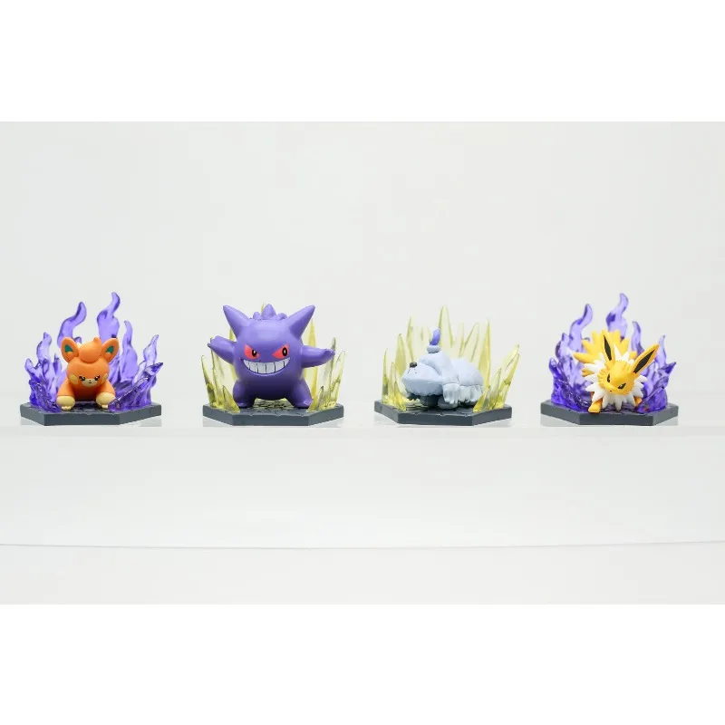 ポケモンゴースト電気ジュルテオンゲンガー Pawmi グレイバードアニメアクションフィギュア人形モデルおもちゃ収集装飾品