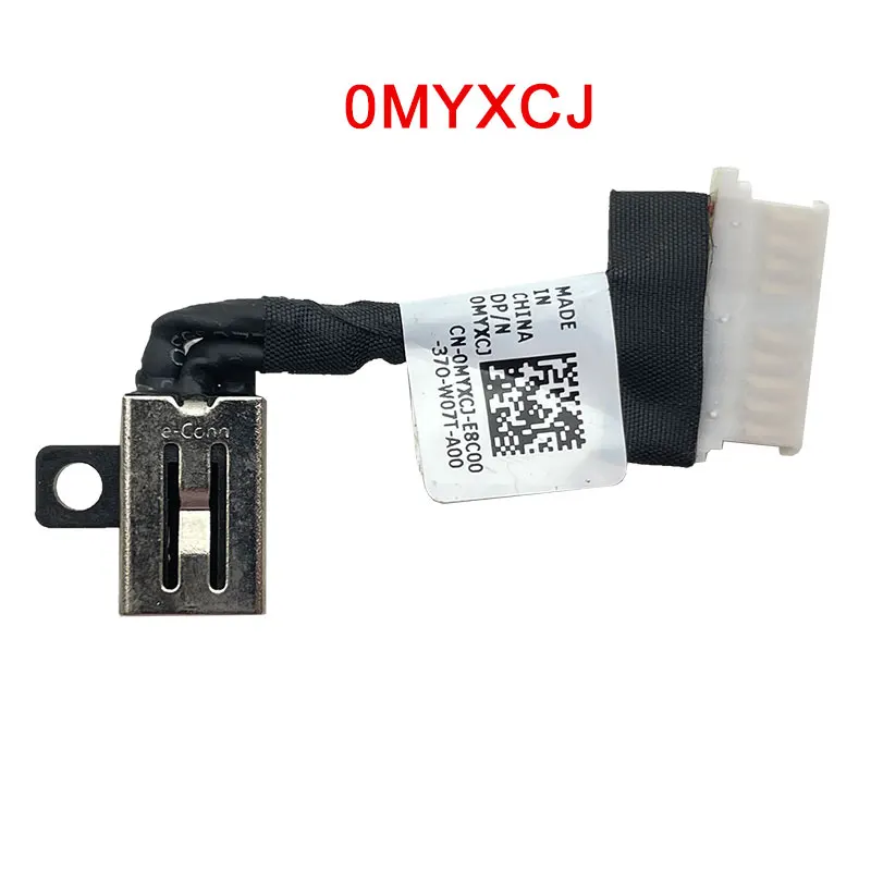 New Laptop DC Power Jack Socket Wire Cable Connector for Dell Inspiron 15 7500 7501 Vostro V7500 V7501 0MYXCJ 450.0KG02.0021