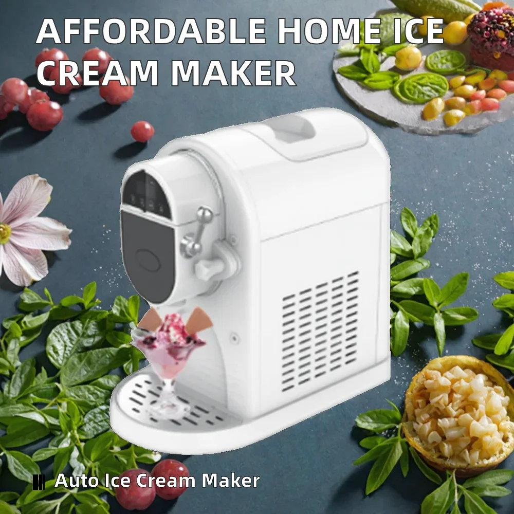 Good Price Por   Ice Cream Maker Machine Electric Soft Ice Cream Machine for Automatic    Use Kitchen Wholesale