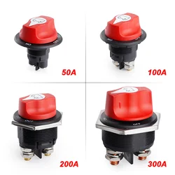 50 100 200 300A batteria per auto Race Rally Switch 12V batteria sezionatore isolatore Cut Off Switch Kit per camper moto camion barca