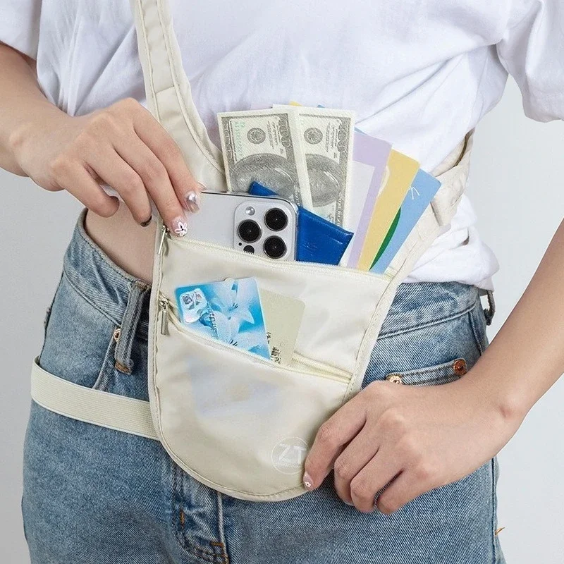 Sporty Breathable Cross Body Bags Covers for Outdoor Activity Running Jogging Hiking Use Funtional Phone Storage Organizer Bag