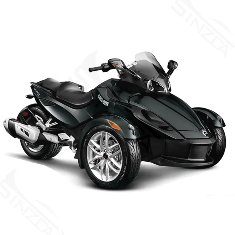 For Bombardier CAN-AM Spyder RS RS-S Motorcycle Windshield Windscreen Wind Deflectors Gray