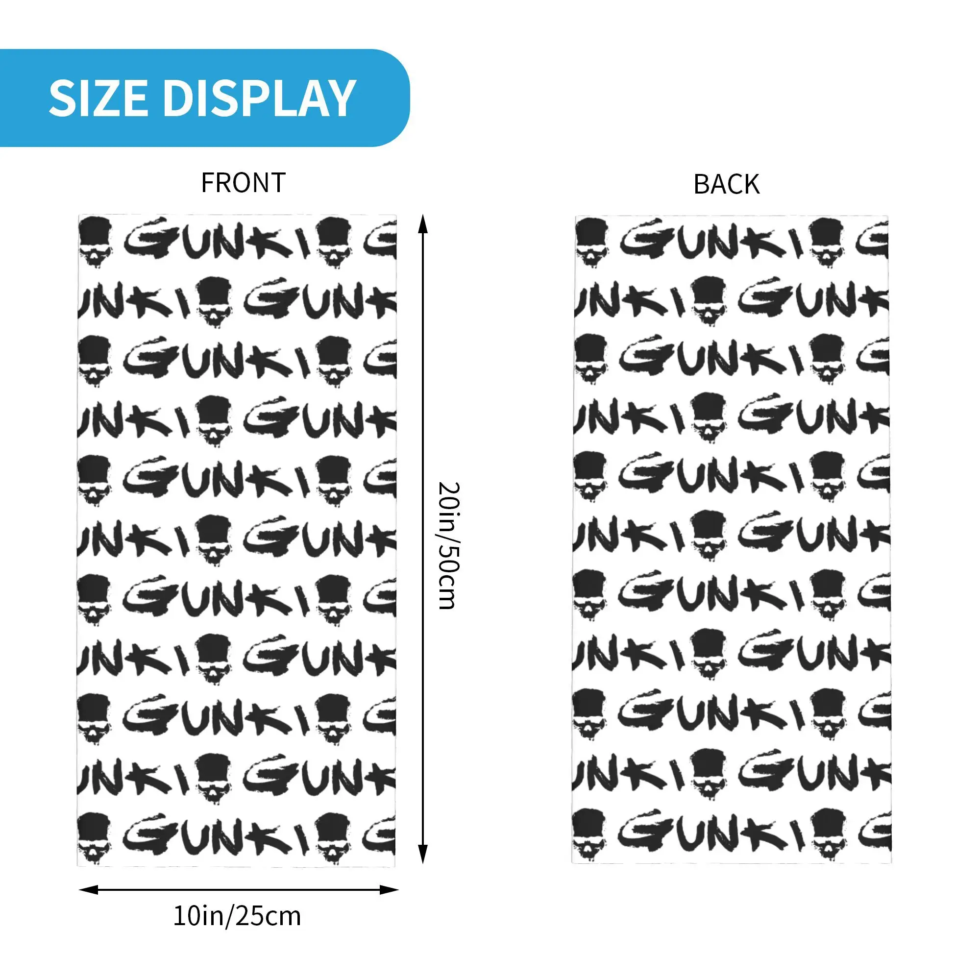 Пользовательские G-Gunkies Fish, горячая зимняя повязка на голову, теплая повязка на голову для мужчин и женщин, лыжный походный шарф-труба, классическая бандана для лица, гетры