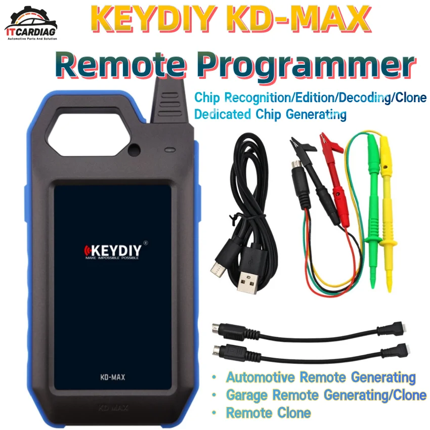 KEYDIY KD-MAX KD MAX Auto Key Programmer Remote Generator Chip Reader Edition Frequency Tester Decoding Android Bluetooth&WIFI