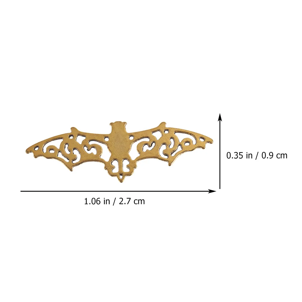 

36 Pcs Jewelry Accessory Pendant Gold Charm Necklace Jewelry Alloy DIY Accessory Women Metal Craft Material