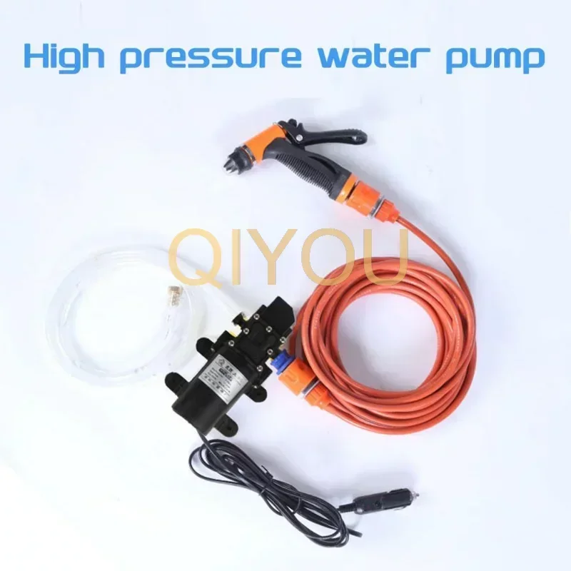 Car Wash 12V Car Washer Gun Pump High Pressure Cleaner Car Care Portable Washing Machine Electric Cleaning Auto Device