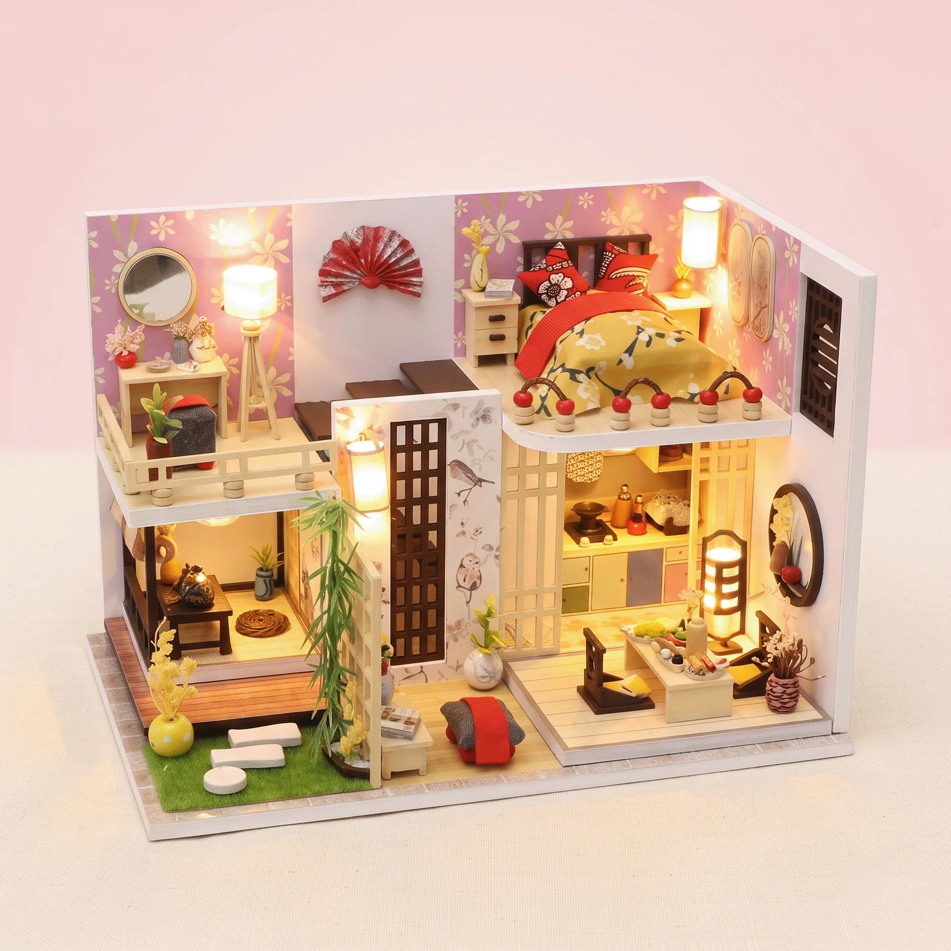 Model Kit Centaur - DIY Japanese Style Loft Villa Miniature