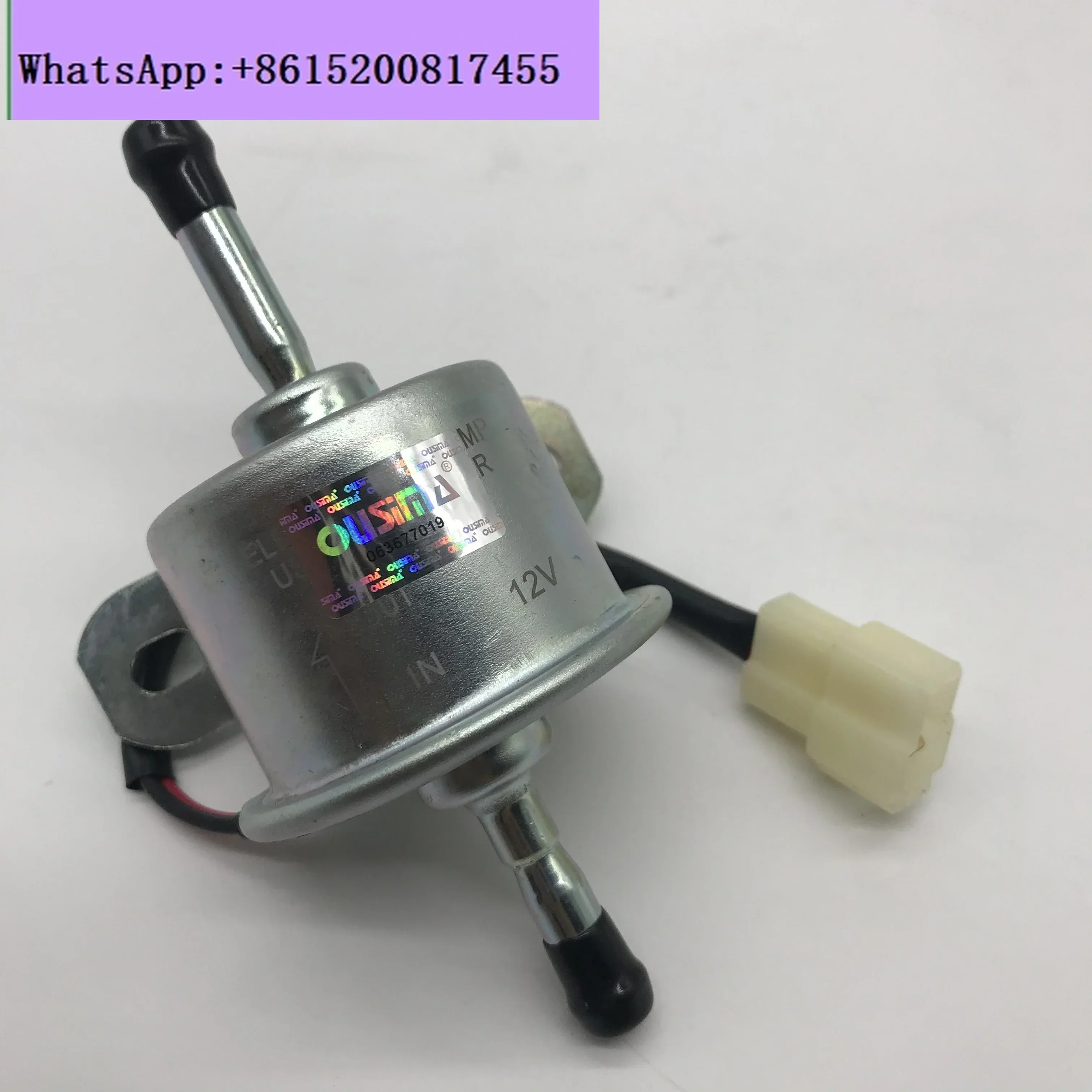 import Yanmar electronic pump fuel pump excavator 24V oil pump external 12V mini