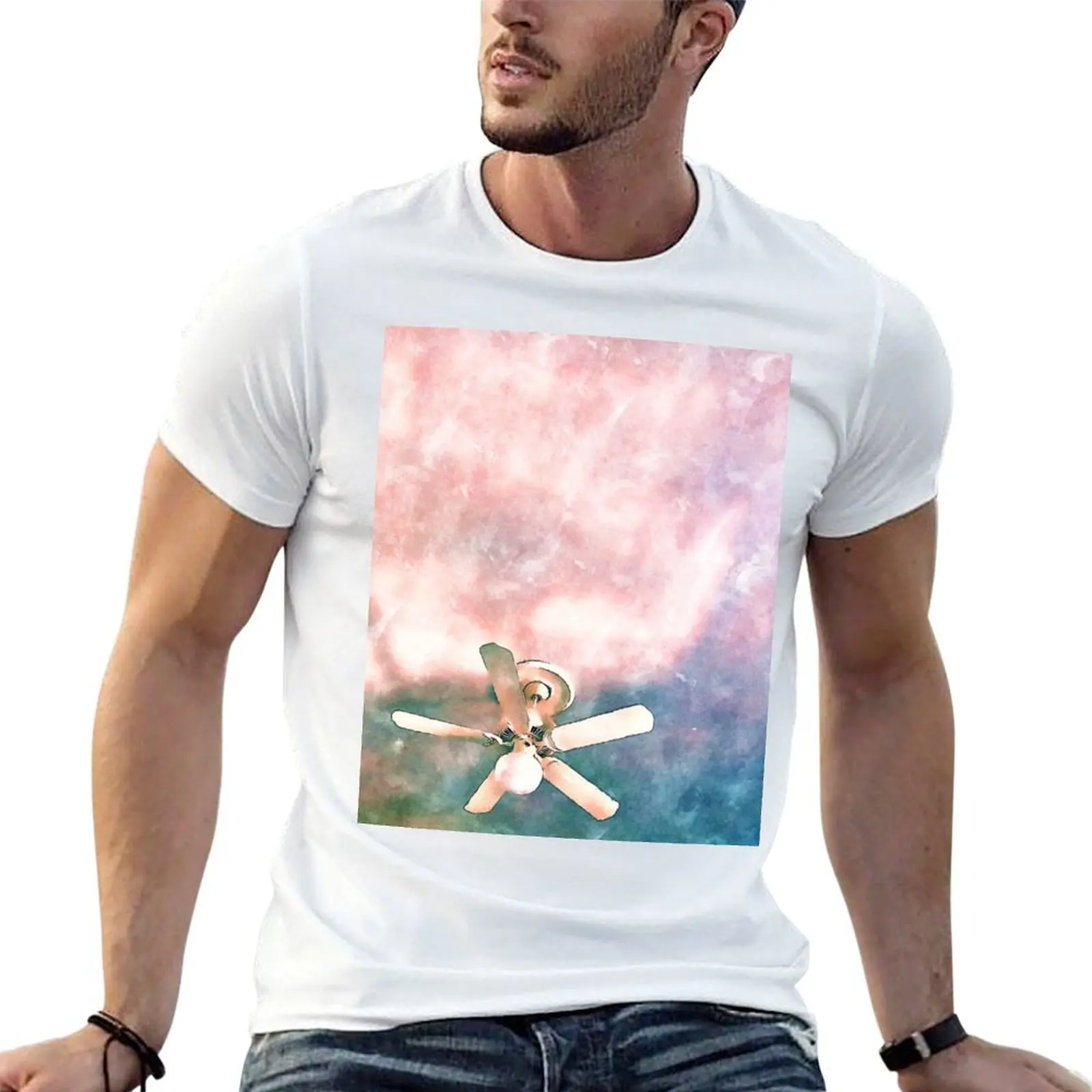 The funky fan T-Shirt topping cute tops Men's cotton t-shirt