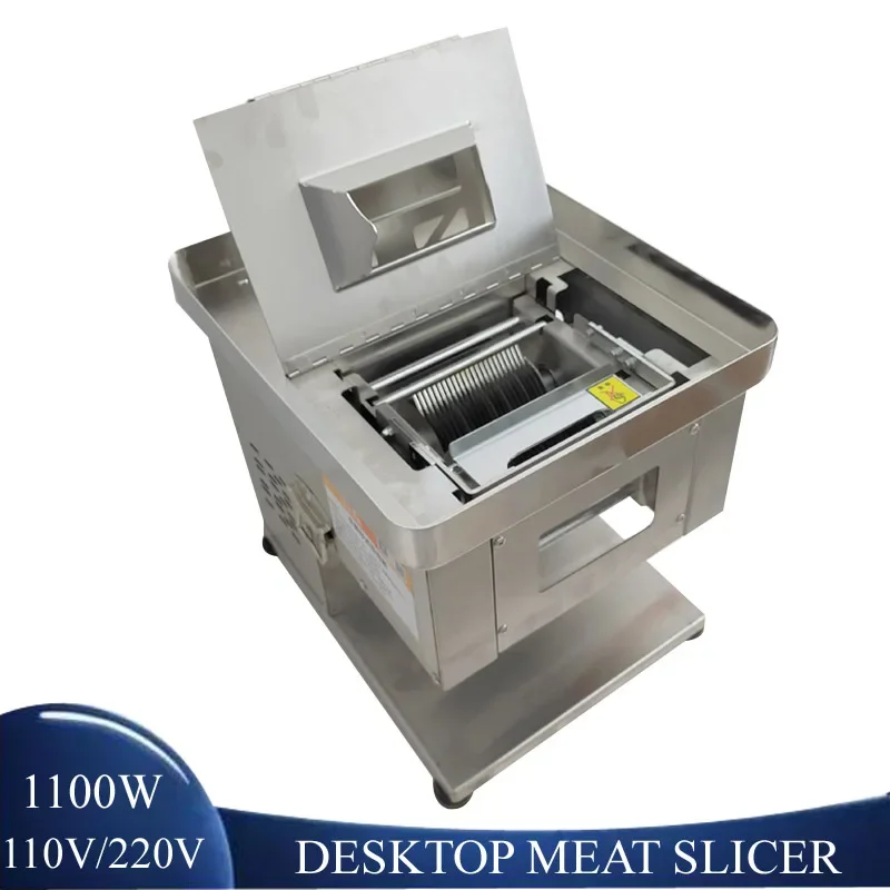 

Multi-Function Meat Slicer Machine Vegetable Cutting Machine Commercial Electric Meat Cutter Shredded Diced Mince