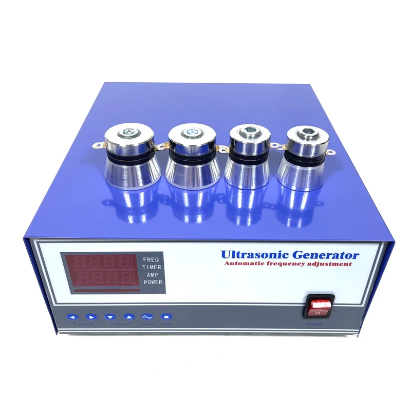 1200Watt 28Khz Or 40Khz Piezoelectric Transducer Ultrasonic Generator For Ultrasonic Cleaning Equipment