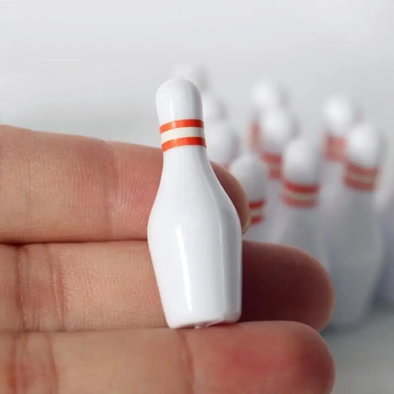 

Bowling Ball Set Toddlers Homeving Model Boys & Girls Doll House Decorations