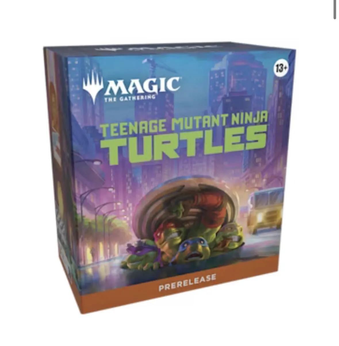 TMNT 40th Anniversary Mirror Premium Urban Heroes Collector Cards, Rare Holographic City Themed Cards Nostalgic Anime Blind Box
