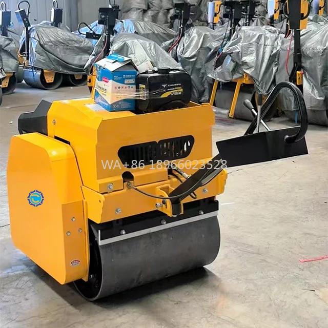 

Walk Behind Mini Road Roller 1Ton 2Ton Compact Size Road Roller for Road Compaction
