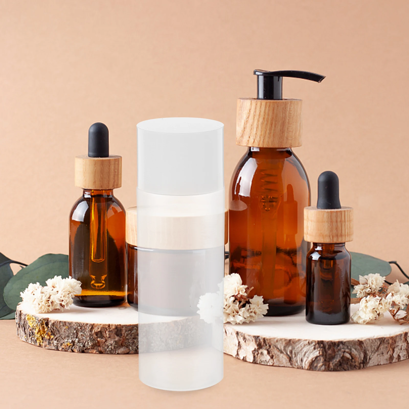 

3pcs Empty PET Travel Size Bottles Material Leak Proof Travel Size Refillable Containers Skincare Storage